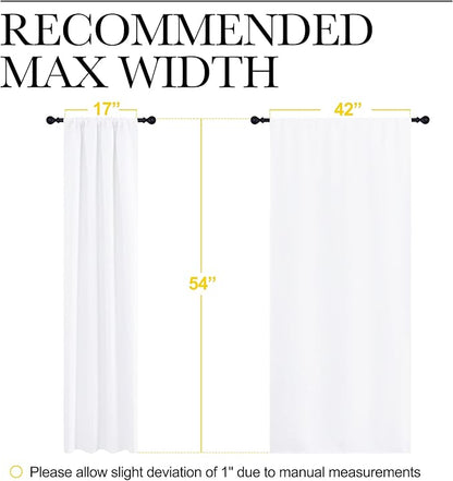 NICETOWN Kitchen Curtains, Short Home Decoration Curtains & Drapes, Small - Image 7