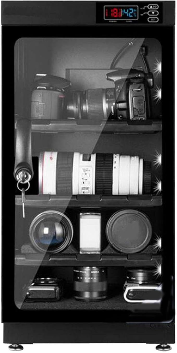 INTBUYING Camera Dry Cabinet 50L Electronic Dry Cabinet by INTBUYING