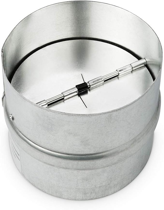 neverest® RK 6" Professional Backdraft Shutter Damper Connector Duct Fits Only by Neverest