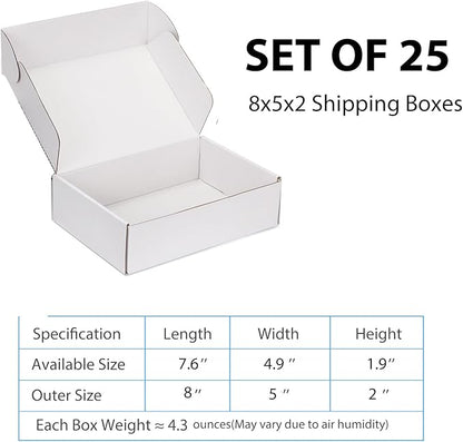 Small Shipping Boxes 8x5x2 Inch - Image 2
