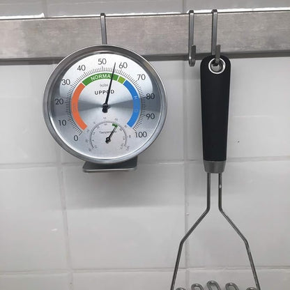 5" Indoor Outdoor Hygrometer/Thermometer, Humidity Gauge Indicator Temperature - Image 5