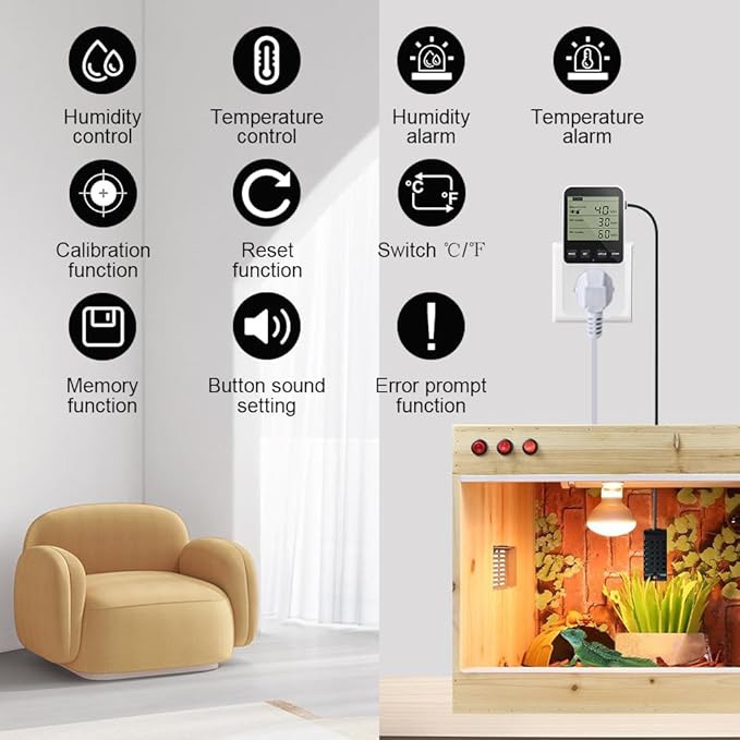 KETOTEK Humidity Controller Outlet Plug - Image 2