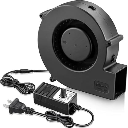 GDSTIME 140mm x 40mm Variable Speed Blower Fan, 110V 120V 220V AC Powered 5.5 by GDSTIME