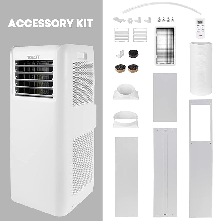 TOSOT 9, 500 BTU Air Conditioner, Easy Install, Quiet 3-in-1 Portable AC - Image 7