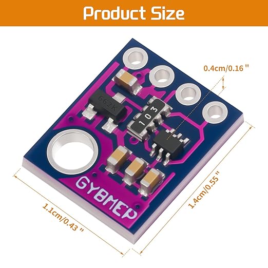 4pcs BME280 5V Sensor Module GY-BME280-5 Atmospheric Pressure Sensor - Image 7