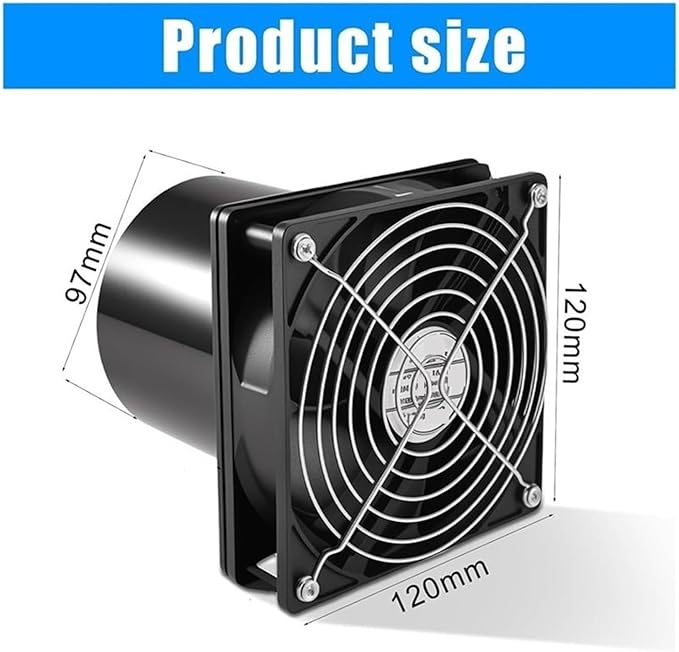 Exhaust Fan, For Bathroom, 3000 RPM Pipe - Image 6