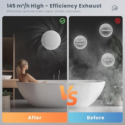 4 Inch Bathroom Exhaust Fan - Image 4