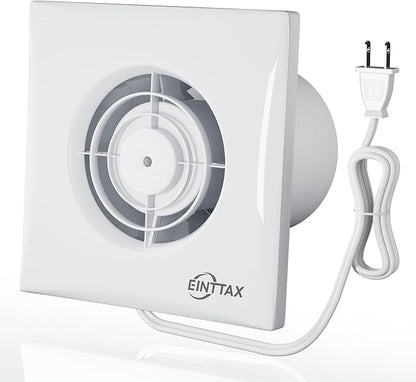 4 Inch Wall Mount Bathroom Exhaust Fan, Plug in Wall Exhaust Fan, 56 CFM Quiet by Unknown