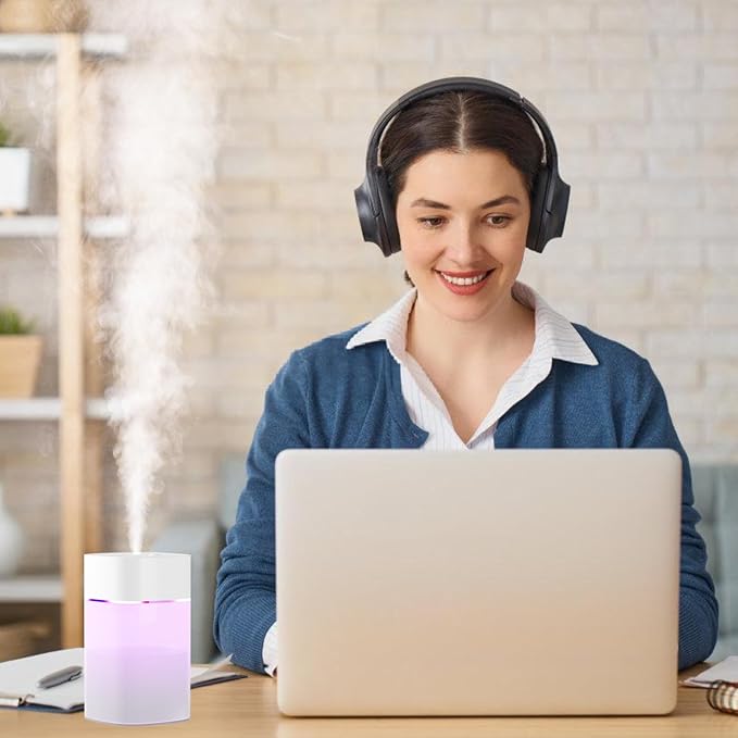 Small Humidifier for Plant, Cool Mist Mini Humidifiers for Bedroom, Desk - Image 8