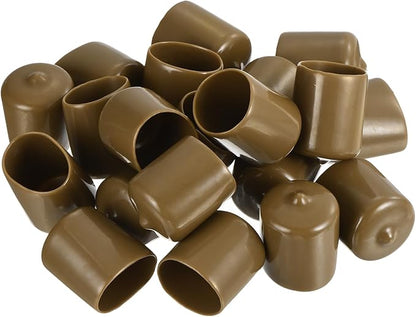 uxcell 20pcs Rubber End Caps 24mm ID Vinyl PVC Round Tube Bolt Cap Cover Screw - Image 4