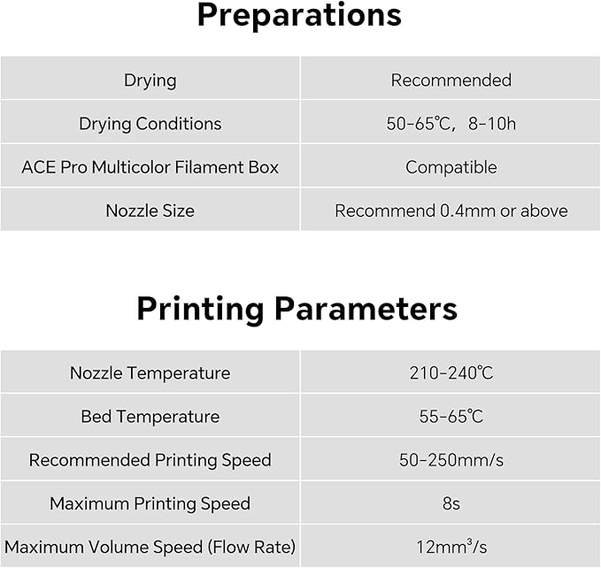 ANYCUBIC Silk Filament, Clog-Free Shiny 3D Printer PLA Filament 1.75mm - Image 8