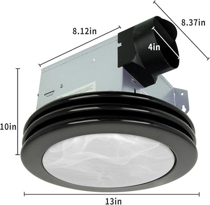 Akicon Ultra Quiet Bathroom Exhaust Fan - Image 5