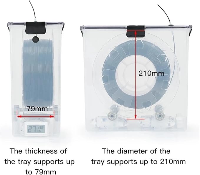 3D Printer Accessories Filament Dry Box Storage Hot-Air Heating Storage Box - Image 7
