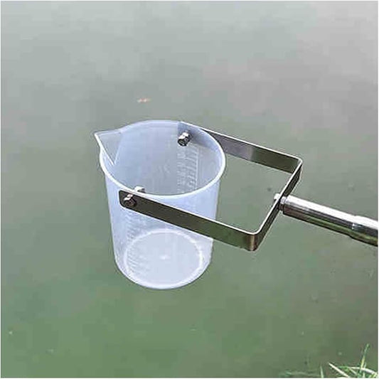 ERRULAN Telescopic Water Sampler Dipper, Ultra Light Rod Plastic Beaker by ERRULAN