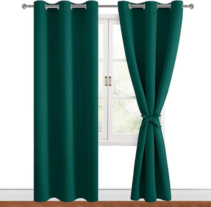 Hiasan Blackout Curtains for Bedroom, 42 x 84 Inches Long - Image 8