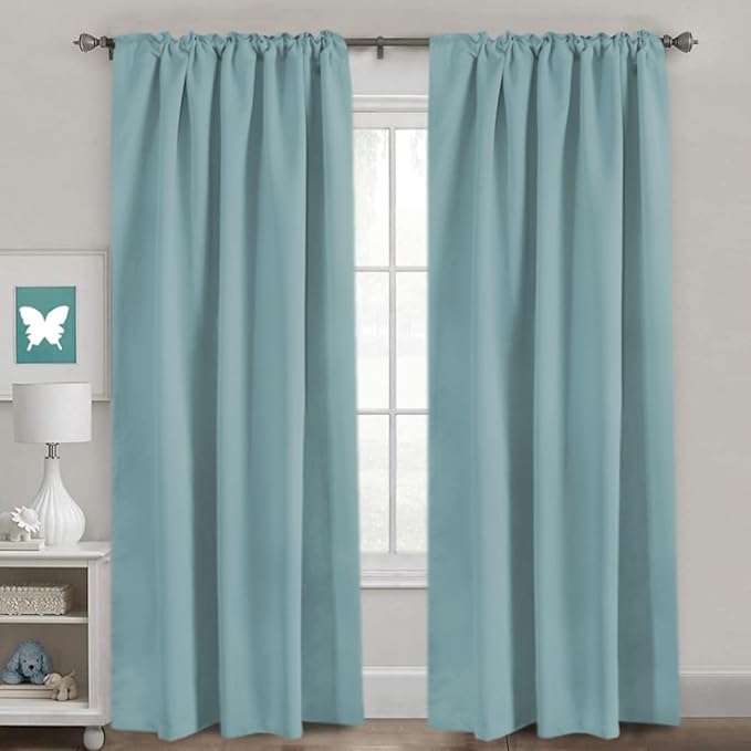 H.VERSAILTEX Blackout Curtains Thermal Insulated Window Treatment Panels Room - Image 2