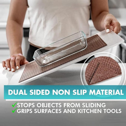 Shelf Liner, Drawer Liner & Kitchen Cabinet Liner – Thick, Waterproof Rubber – - Image 5