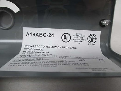New JOHNSON CONTROLS A19ABC-24 Temperature Controller -30-100F 240V-AC D357182 - Image 7
