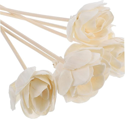 OUNONA 6pcs Fragrance Flower Diffusers Fireless Aroma Flower Sticks - Image 7