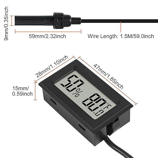 1Pcs Mini Digital Thermometer Hygrometer Gauge Indoor - Image 5