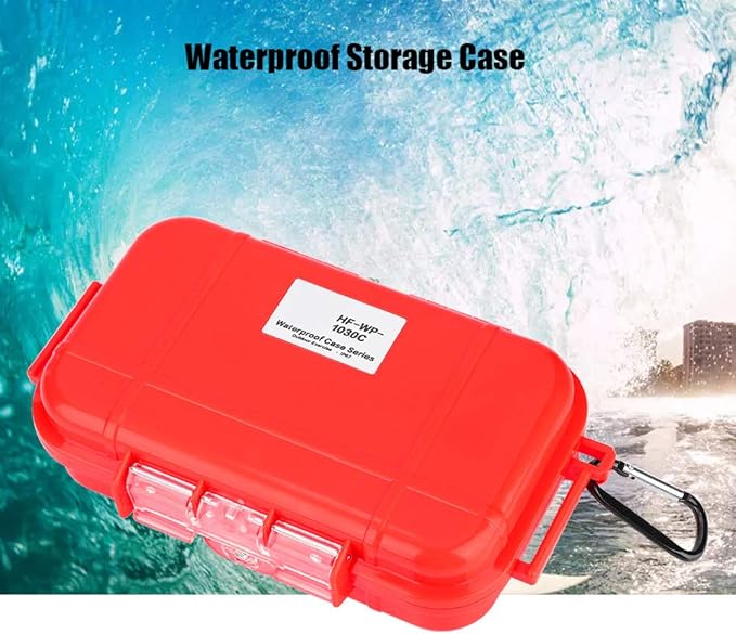 Joyzan Waterproof Storage Case, Outdoor Survival Shockproof Box Airtight Carry - Image 3