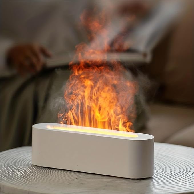 Aromatherapy Essential Oil Diffuser, Timer Off Flame Humidifier, 150ml Capacity - Image 6