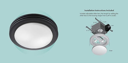 Good Housekeeping 90054z Yorkshire Decorative Bathroom Ventilation Exhaust Fan - Image 4