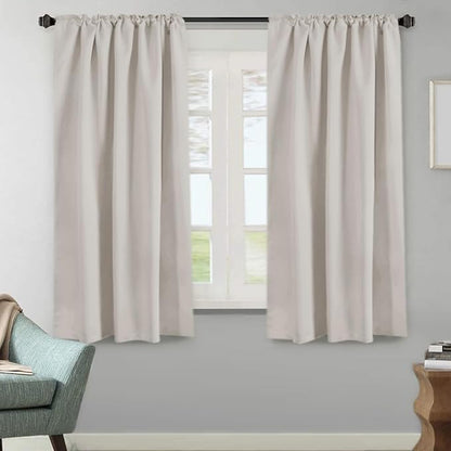 H.VERSAILTEX Blackout Curtains Thermal Insulated Window Treatment Panels Room - Image 2
