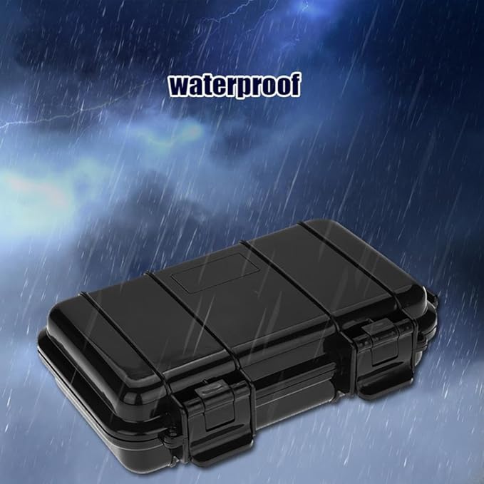 Box, Outdoor Shockproof Sealed Box Case Dry Storage Box Container Small Case - Image 8