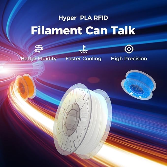 2025 Official RFID Creality Hyper PLA RFID Filament 1.75mm - Image 5