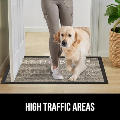 GORILLA GRIP 100% Waterproof All-Season WeatherMax Doormat 35x23, US Designed - Image 6