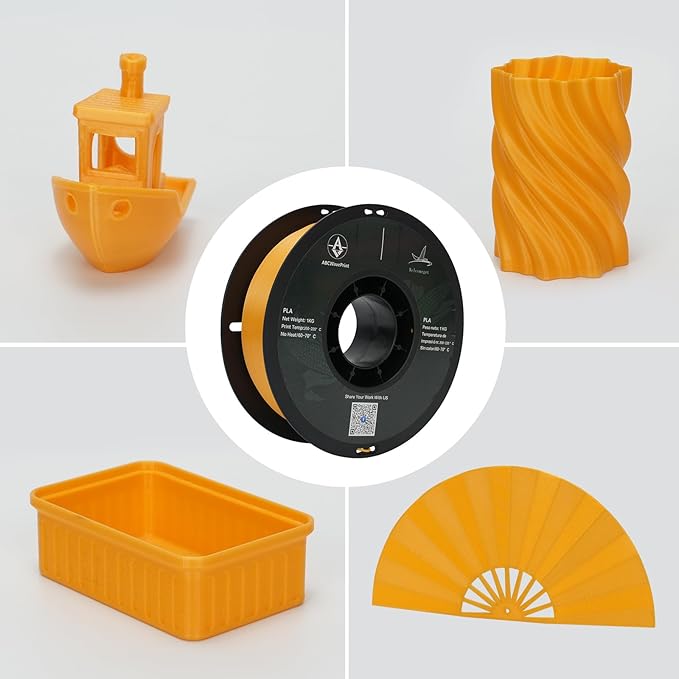 PLA 3D Printer Filament, Dimensional Accuracy +/- 0.02 mm, 1 kg Spool, 1.75 - Image 2