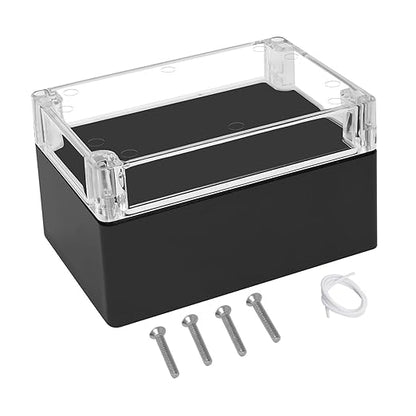 LeMotech Electrical Box Clear Cover Project Box IP65 Waterproof Junction Box by LeMotech