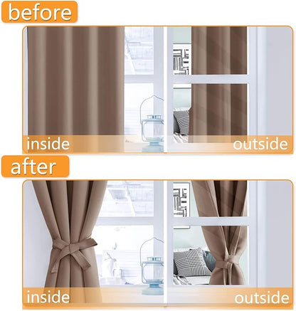Hiasan RV Blackout Curtains for Bedroom, 52 x 36 Inches Long - Image 5