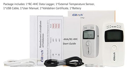 Elitech Digital Temperature Humidity Data Logger Medical Refrigerator - Image 8