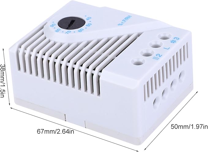 MFR012 Mechanical Humidity Controller Hygrostat Fan Heater - Image 7