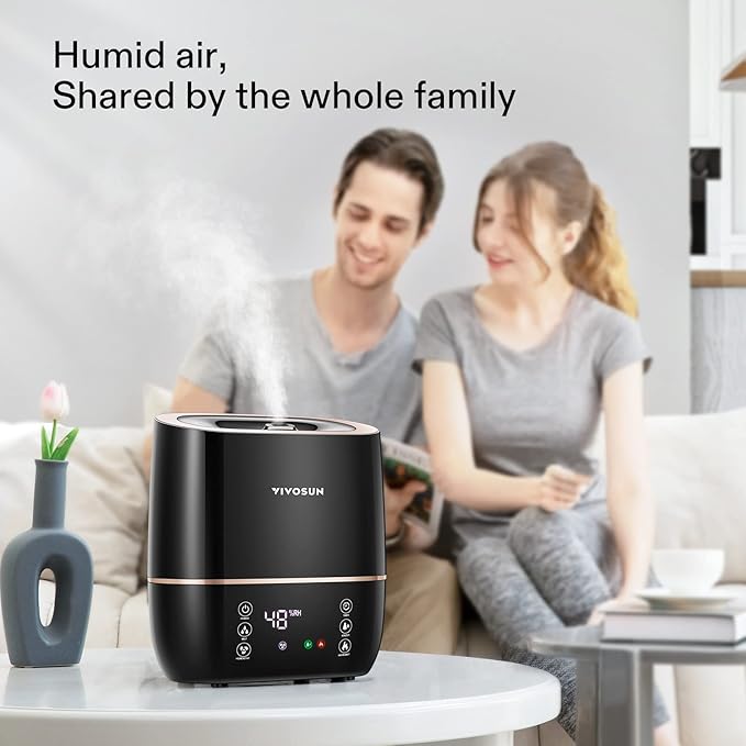 VIVOSUN 2-in-1 Warm and Cool Mist Humidifier, 5L Indoor Ultrasonic Air - Image 7