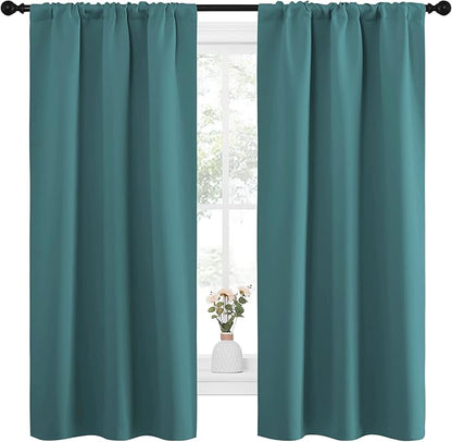NICETOWN Bedroom Curtains, Three Pass Microfiber Noise Reducing Thermal - Image 2