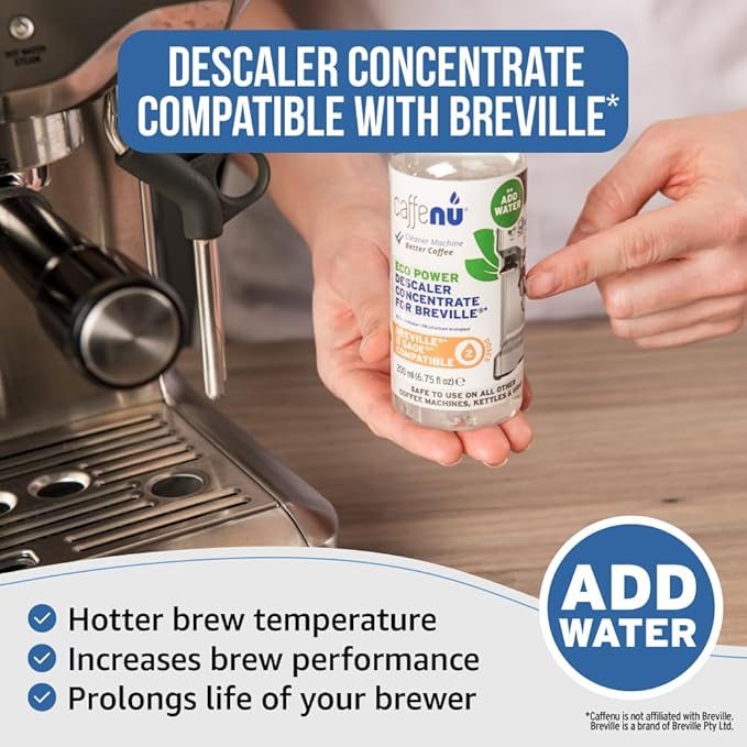 Breville Compatible Descaling Solution. Bottle of Descaler Solution. Descaling - Image 3