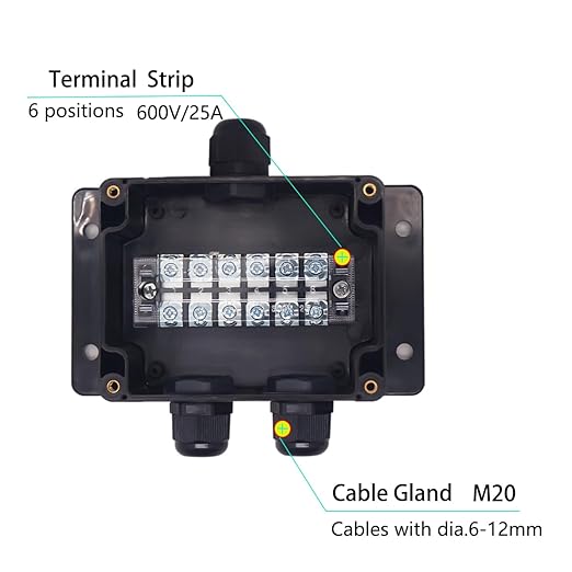 Watertight Junction Box, IP67 Waterproof Electrical Project Box - Image 2