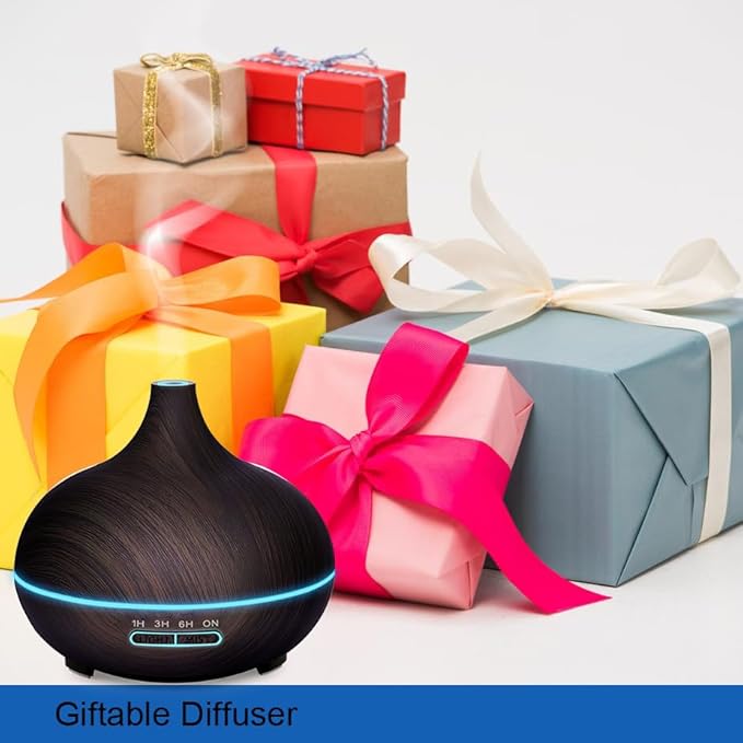 Diffusers for Essential Oils Large Room, 550ml Essential Oil Diffusers - Image 6