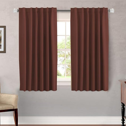 H.VERSAILTEX Blackout Curtains Thermal Insulated Window Treatment Panels Room by HVERSAILTEX