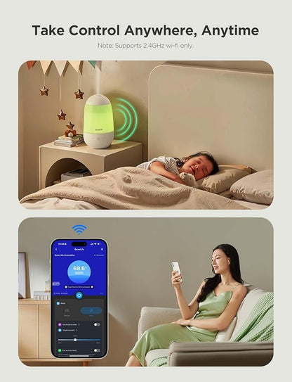 GoveeLife Humidifiers for Bedroom, Smart Cool Mist Air Humidifier for Baby - Image 5