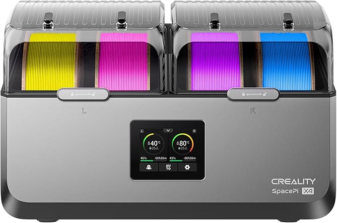 Creality Space Pi X4 Filament Dryer, 4 Spools 3D Printer Filament Dryer Box by Comgrow