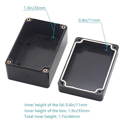 Junction Box, Zulkit Project Box IP65 Waterproof Outdoor Box ABS Plastic - Image 6