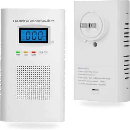 Plug in Combination Gas & Carbon Monoxide Detectors by ProductCategory