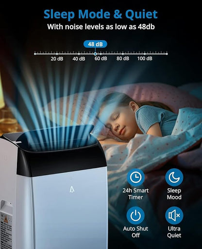 GarveeLife 12000 BTU Portable Air Conditioner 3-In-1 - Image 5