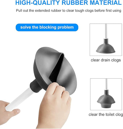 SetSail Toilet Brush and Plunger Set, Toilet Plungers - Image 3