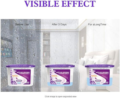 CANAGER Lavender Vanilla Moisture Absorber Box, Odor Eliminator and - Image 6