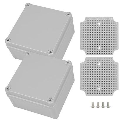 Junction Box, 4.9"x 4.9"x 3" Outdoor Electrical Box - Image 8